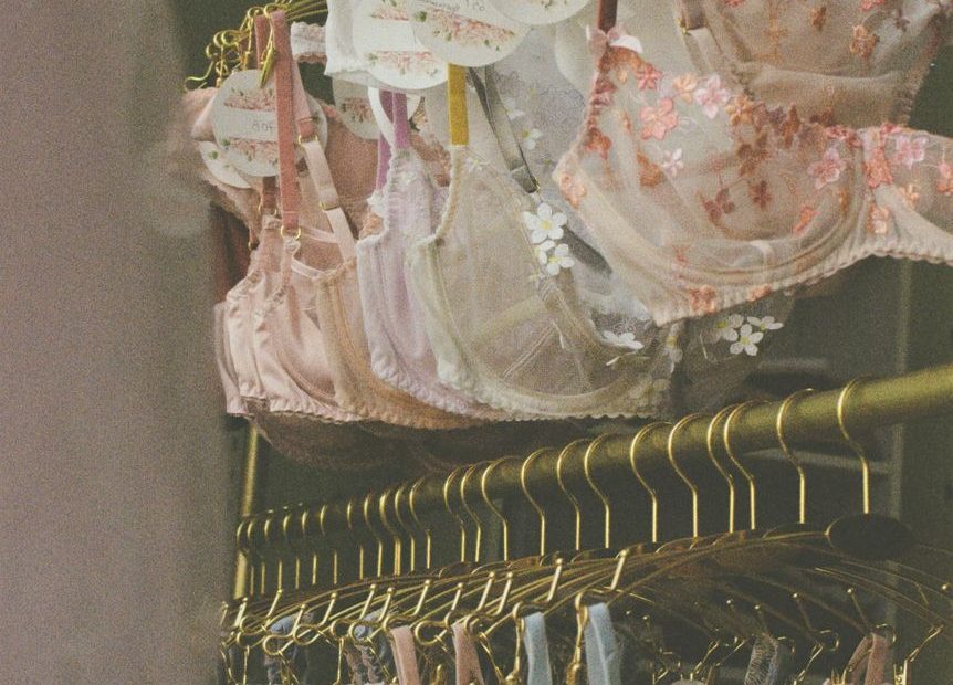 Mulher em lingerie