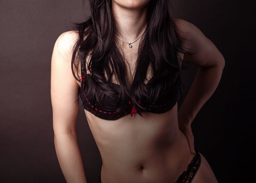 Mulher em lingerie