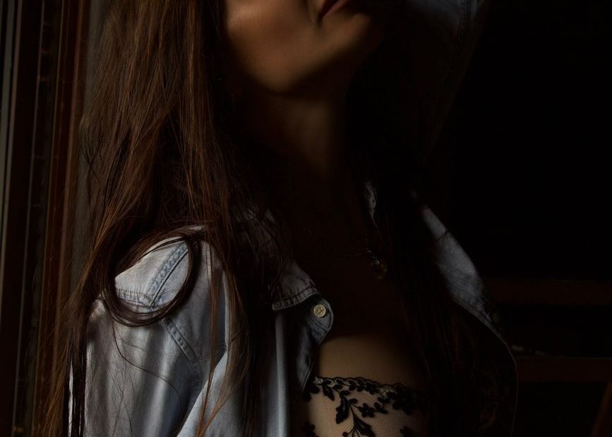 Mulher em lingerie