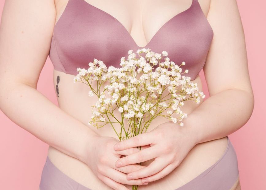 Mulher em lingerie
