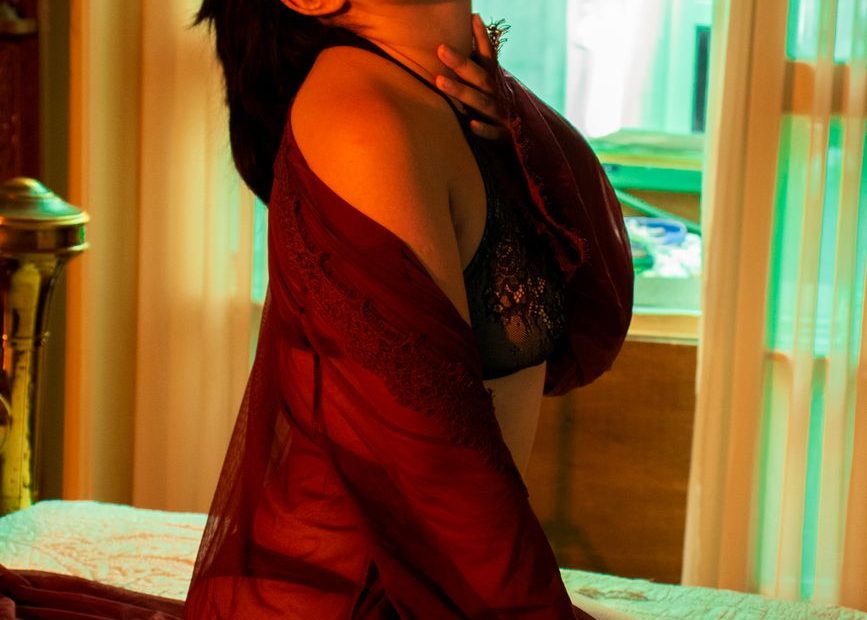 Jovem mulher sedutora